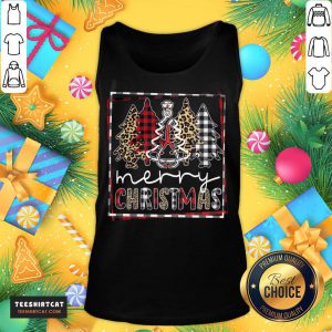 Top Nurse Merry Christmas Tree Ugly Tank Top- Design By Teeshirtcat.com