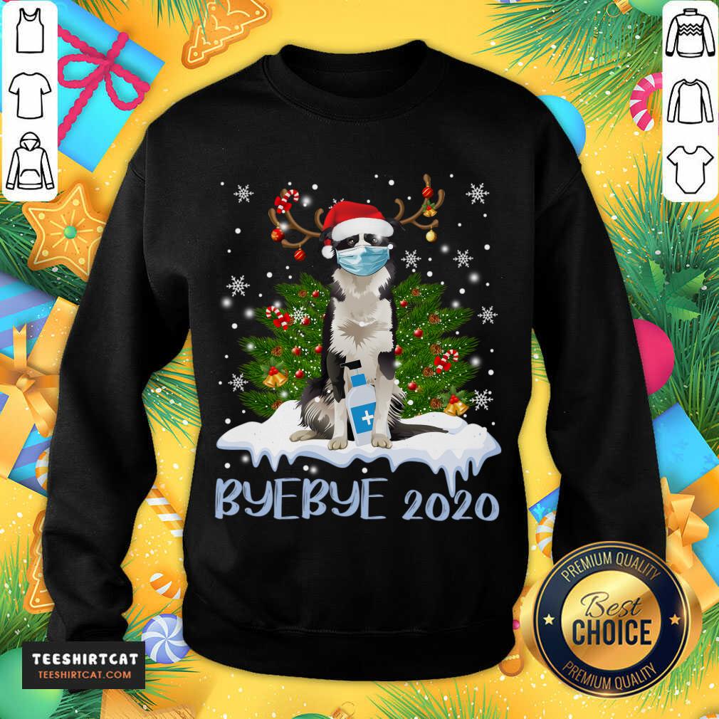 Santa Bernese Mountain Dog Face Mask Bye Bye 2020 Merry Christmas Tree Sweatshirt- Design By Teeshirtcat.com Santa Bernese Mountain Dog Face Mask Bye Bye 2020 Merry Christmas Tree Sweatshirt- Design By Teeshirtcat.com