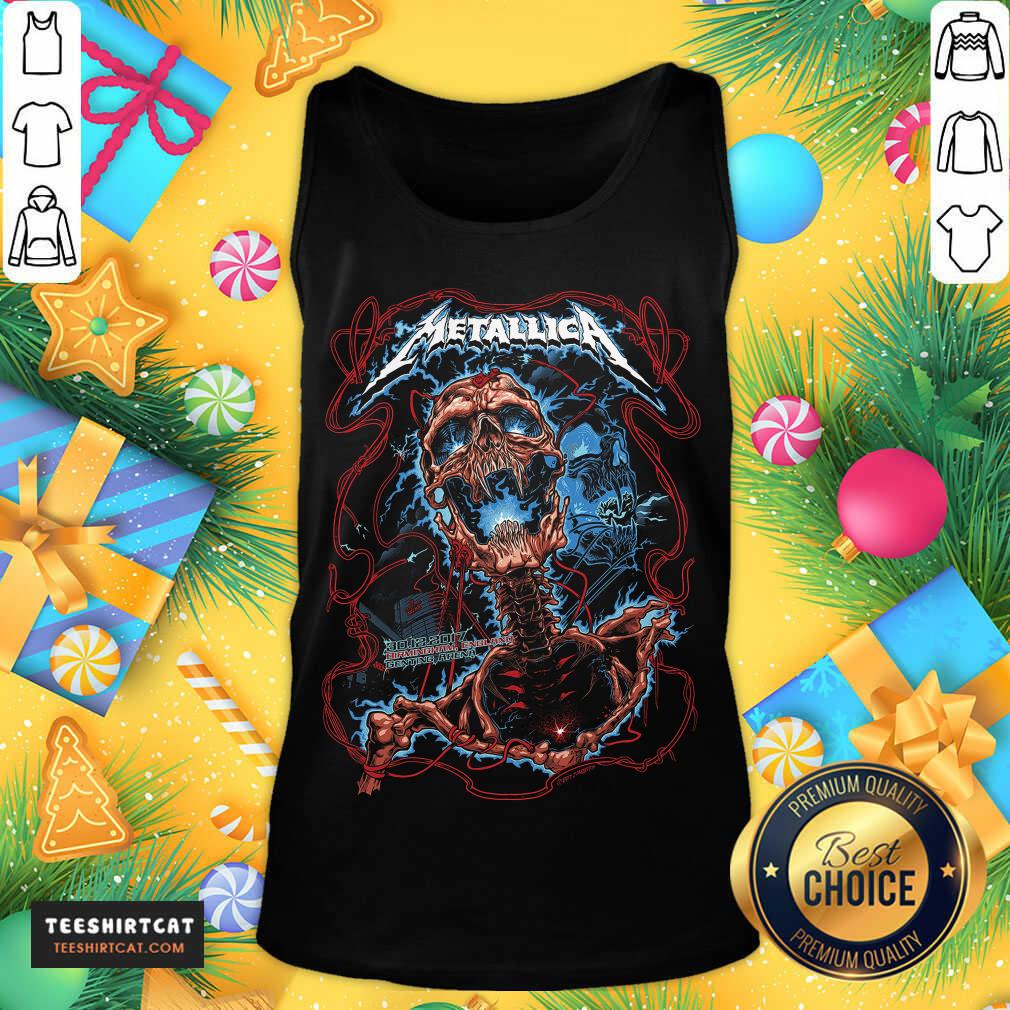Metallica 30 12 2017 Birmingham England Genting Arena Tank Top- Design By Teeshirtcat.com