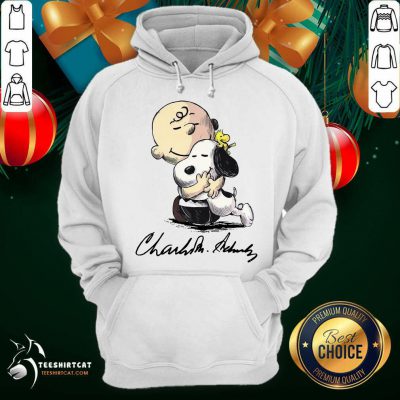 The Peanuts Snoopy Hug Charlie Brown And Woodstock Signature Hoodie- Design By Teeshirtcat.com The Peanuts Snoopy Hug Charlie Brown And Woodstock Signature Hoodie- Design By Teeshirtcat.com