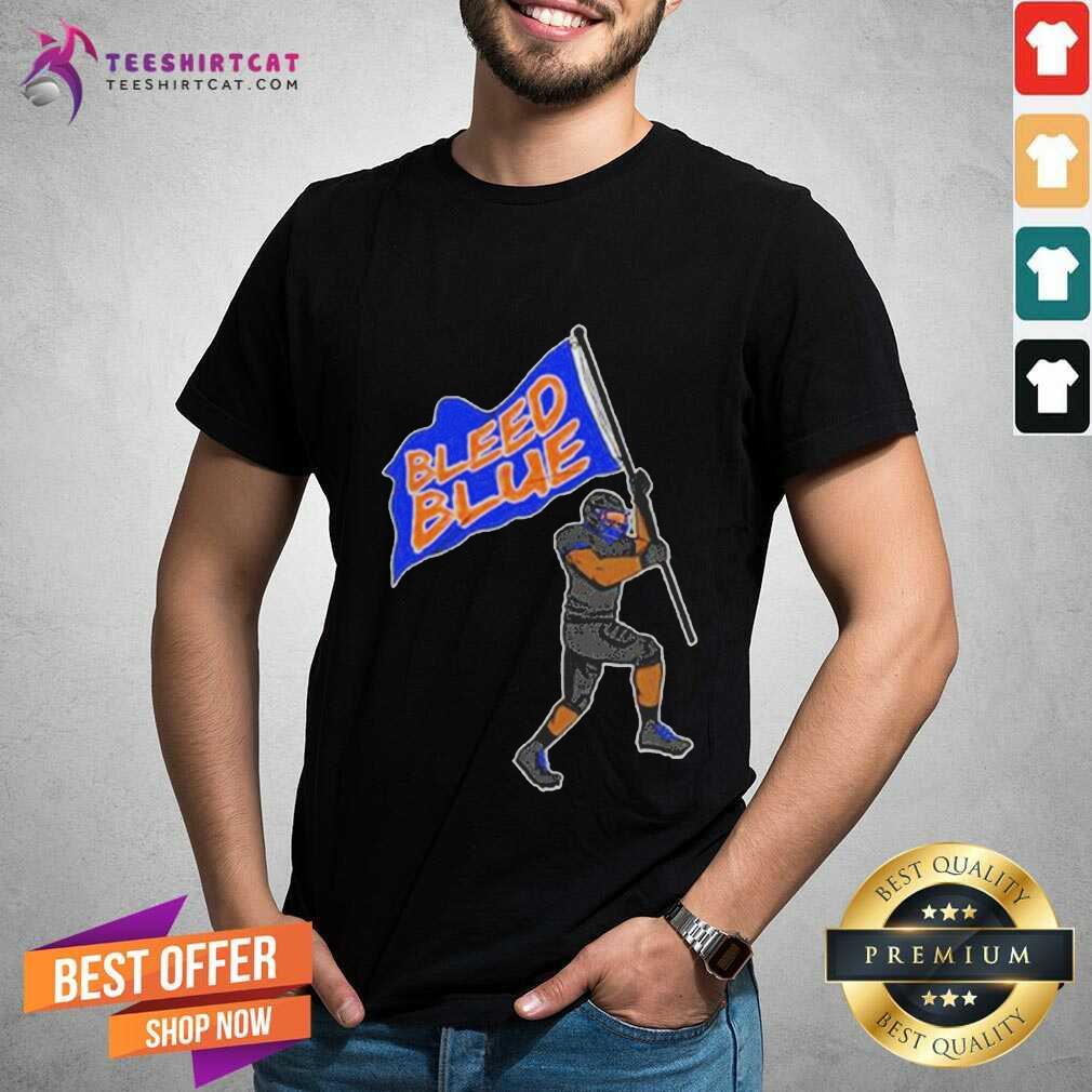 Bs Bleed Blue Shirt - Design By Teeshirtcat.com