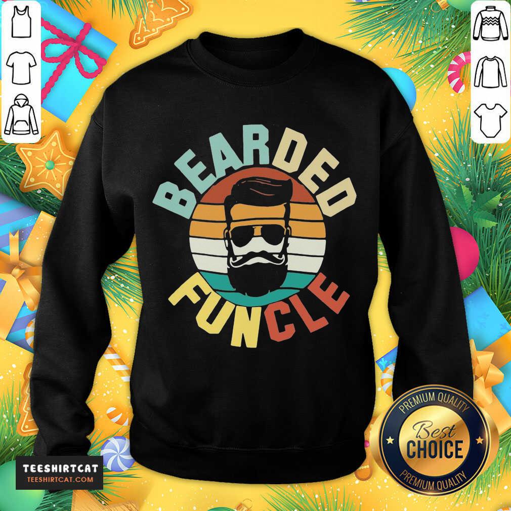 Cool Bearded Funcle Funny Uncle Vintage Retro Sweatshirt- Design By Teeshirtcat.com - Design By Teeshirtcat.com Cool Bearded Funcle Funny Uncle Vintage Retro Sweatshirt- Design By Teeshirtcat.com - Design By Teeshirtcat.com