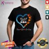 Peace Love Save Lives Baseball Mom Heart Shirt - Design By Teeshirtcat.com