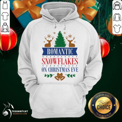 Romantic Snowflakes On Christmas Eve Christmas T-Hoodie - Design By Teeshirtcat.com Romantic Snowflakes On Christmas Eve Christmas T-Hoodie - Design By Teeshirtcat.com