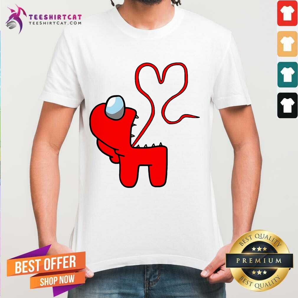 Among Us 2021 Valentines Day Shirt - Design By Teeshirtcat.com