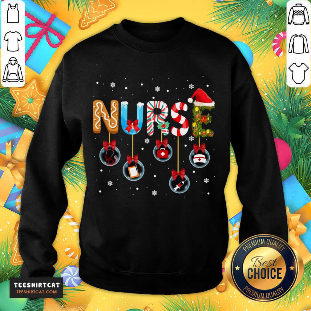 Christmas Nurse Nursing Gift Christmas Nurse T-Sweatshirt - Design By Teeshirtcat.com Christmas Nurse Nursing Gift Christmas Nurse T-Sweatshirt - Design By Teeshirtcat.com