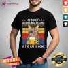 It’s Not Drinking Alone If The Cat Is Home Sunglasses American Flag Beer Vintage shirt - Design By Teeshirtcat.com