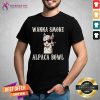 Wanna Smoke Alpaca Bowl Wanna Smoke Alpaca Bowl T-Shirt - Design By Teeshirtcat.com