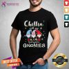 Christmas Santa Gnomies Apparel Chilling With Kindergarten Santa Gnome T-Shirt - Design By Teeshirtcat.com