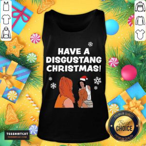 Have Disgusting Christmas Sweater Tank Top- Design By Teeshirtcat.com