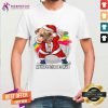 Santa Claus The Cute Pug Santa Clause Cute T-Shirt - Design By Teeshirtcat.com