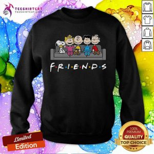 The Peanuts Friends Sweatshirt- Design By Teeshirtcat.com