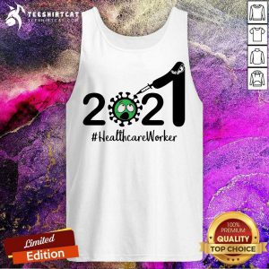 2021 Coronavirus Healthcare Worker Tank Top- Design By Teeshirtcat.com
