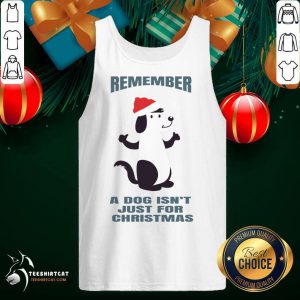 Hot A Dog Isn't Just For Christmas T-Tank Top - Design By Teeshirtcat.com