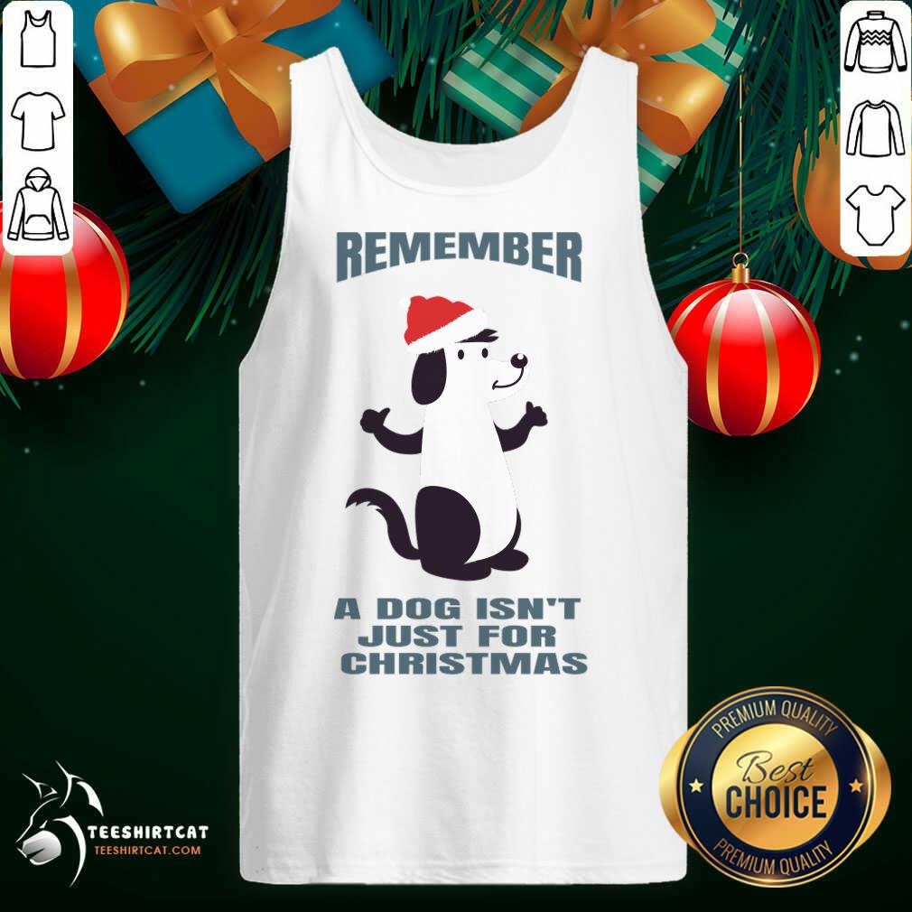Hot A Dog Isn't Just For Christmas T-Tank Top - Design By Teeshirtcat.com
