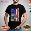 Blood Inside Me Trucker American Flag 2021 Shirt - Design By Teeshirtcat.com