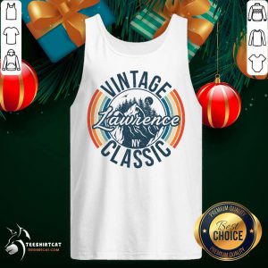 I Love Lawrence New York Retro Vintage Classic T-Tank Top- Design By Teeshirtcat.com