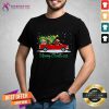 Poodle Red Car Truck Christmas Tree Funny Santa Xmas Dog Poodle Red Car Truck Christmas Tree Fu T-Shirt - Design By Teeshirtcat.com