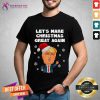 Santa Donald Trump Let's Make Christmas Great Again Shirt - Design By Teeshirtcat.com