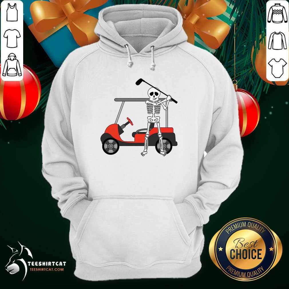 Skeleton Play Golf Hoodie- Design By Teeshirtcat.com Skeleton Play Golf Hoodie- Design By Teeshirtcat.com
