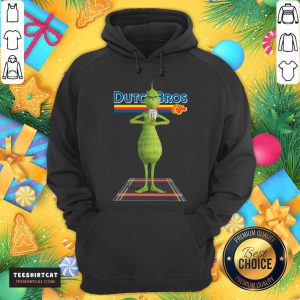 The Grinch Drink Dutch Bros Coffee Christmas Hoodie- Design By Teeshirtcat.com