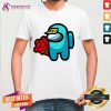 Impostor Among Us Valentine's 2021 Bae Flower Shirt - Design By Teeshirtcat.com
