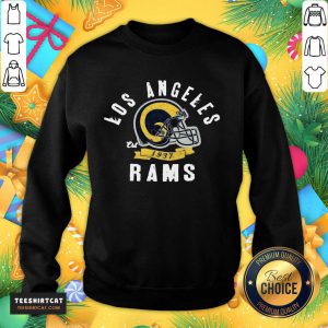 Los Angeles Rams Est 1937 Sweatshirt- Design By Teeshirtcat.com