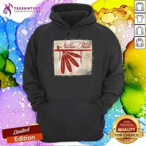 Peace Pipe Native Pride Hoodie- Design By Teeshirtcat.com