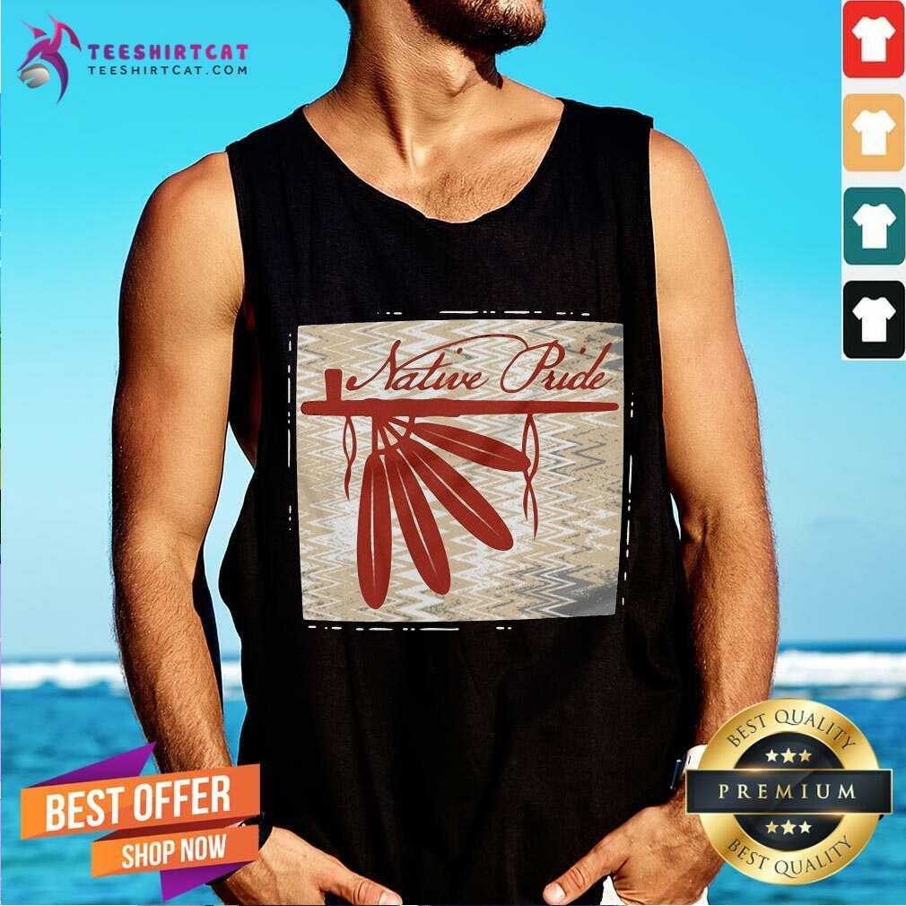 Peace Pipe Native Pride Tank Top- Design By Teeshirtcat.com Peace Pipe Native Pride Tank Top- Design By Teeshirtcat.com