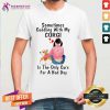 Sometimes Cuddling With My Corgi Is The Only Cure For A Bad Day Gift Shirt - Design By Teeshirtcat.com