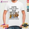 Cast Make Me Happy Humans Make My Head Hurt Shirt - Design By Teeshirtcat.com