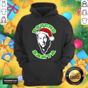 Psycho Santa Christmas Sweater Hoodie- Design By Teeshirtcat.com