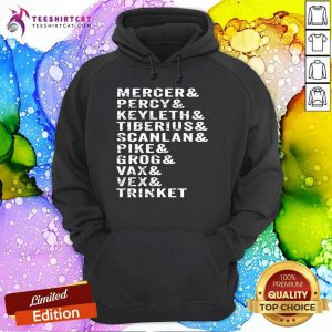 Dungeons First Campaign List Characters Apparel Dragons Hoodie- Design By Teeshirtcat.com