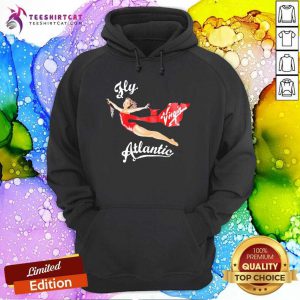 Fly Virgin Atlantic Princess Diana Hoodie - Design By Teeshirtcat.com