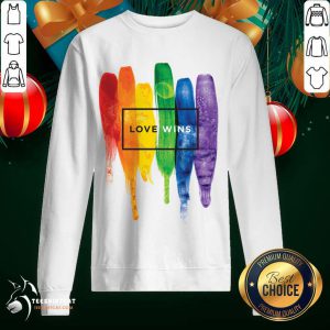 LGBT Love Wins Sweatshirt- Design By Teeshirtcat.com