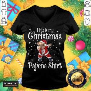 This Is My Christmas Pajama V Neck - Design By Teeshirtcat.com