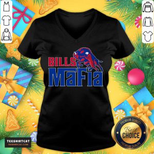 Buffalo Bills Mafia V Neck - Design By Teeshirtcat.com