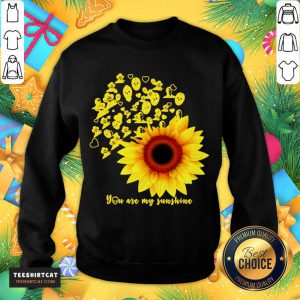 Horror Character Sunflower You Are My Sunshine Sweatshirt- Design By Teeshirtcat.com