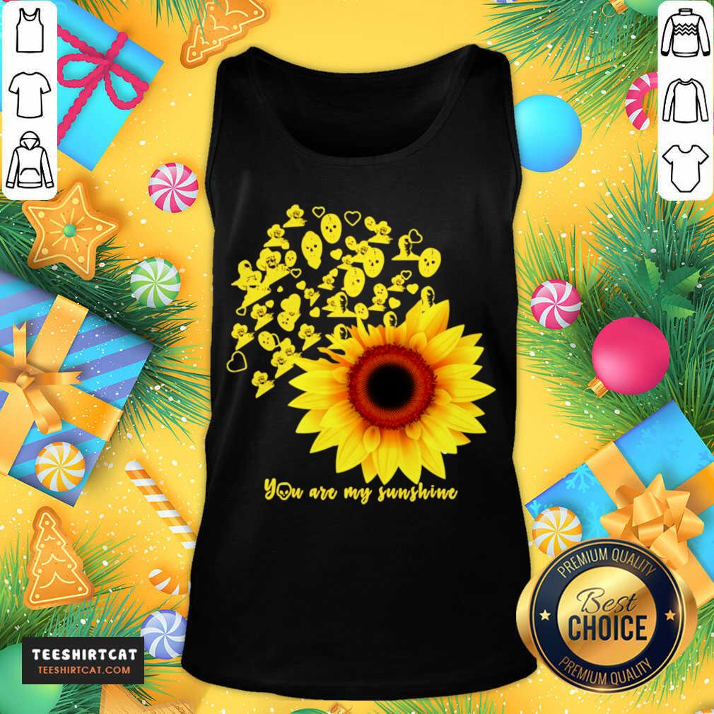 Horror Character Sunflower You Are My Sunshine Tank Top- Design By Teeshirtcat.com Horror Character Sunflower You Are My Sunshine Tank Top- Design By Teeshirtcat.com