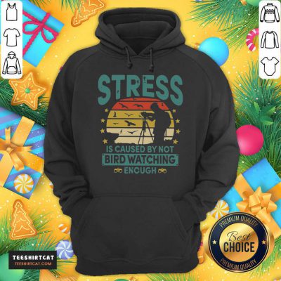 Stress Is Caused By Not Bird Watching Enough Vintage Hoodie- Design By Teeshirtcat.com Stress Is Caused By Not Bird Watching Enough Vintage Hoodie- Design By Teeshirtcat.com