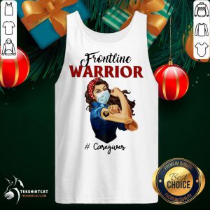 Strong Girl Frontline Warrior Caregiver Tank Top- Design By Teeshirtcat.com