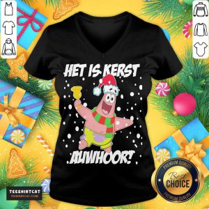 Het Is Kerst Auwhoor Merry Christmas 2020 Sweater V Neck - Design By Teeshirtcat.com