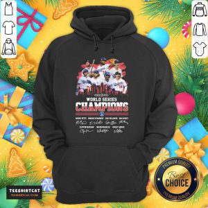 Los Angeles Dodgers 2020 World Series Champions Signatures Hoodie- Design By Teeshirtcat.com
