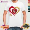 Love San Francisco 49ers Valentines Day Shirt - Design By Teeshirtcat.com