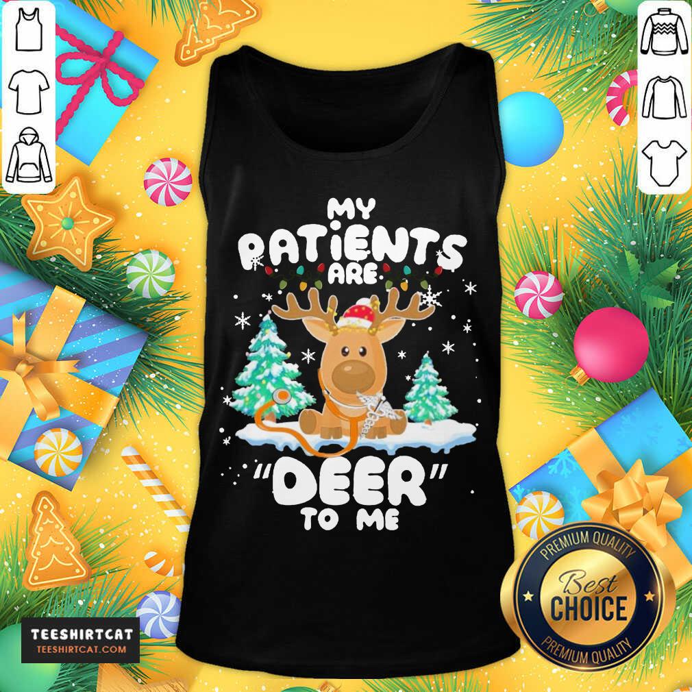 Reindeer My Patients Are Beer To Me Christmas Sweater Tank Top- Design By Teeshirtcat.com Reindeer My Patients Are Beer To Me Christmas Sweater Tank Top- Design By Teeshirtcat.com