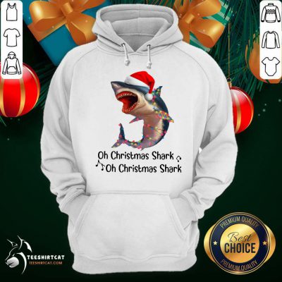 Shark Santa Light Oh Christmas Shart Oh Christmas Shark Hoodie- Design By Teeshirtcat.com Shark Santa Light Oh Christmas Shart Oh Christmas Shark Hoodie- Design By Teeshirtcat.com
