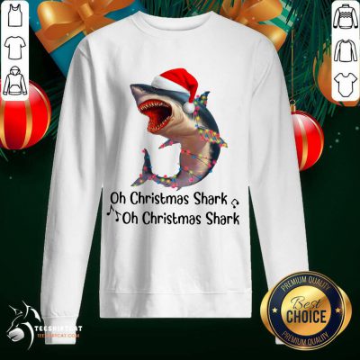 Shark Santa Light Oh Christmas Shart Oh Christmas Shark Sweatshirt- Design By Teeshirtcat.com Shark Santa Light Oh Christmas Shart Oh Christmas Shark Sweatshirt- Design By Teeshirtcat.com
