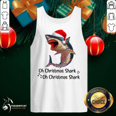 Shark Santa Light Oh Christmas Shart Oh Christmas Shark Tank Top- Design By Teeshirtcat.com Shark Santa Light Oh Christmas Shart Oh Christmas Shark Tank Top- Design By Teeshirtcat.com