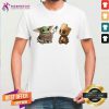 Baby Yoda And Baby Groot Frog Shirt - Design By Teeshirtcat.com