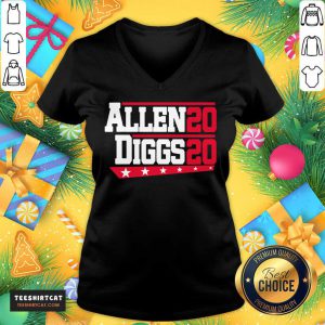 Buffalo Bills Allen Diggs 2020 V Neck- Design By Teeshirtcat.com